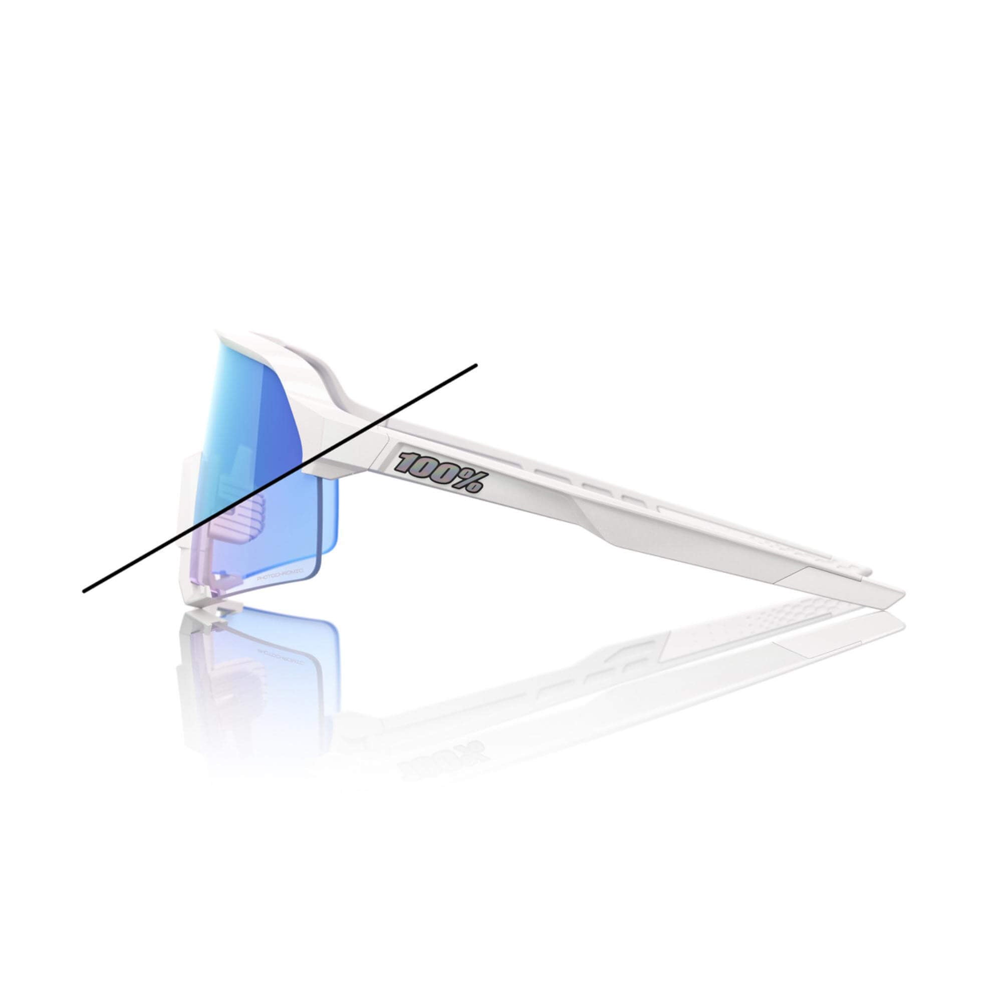 100% S3 Bastille LE Glasses Pearl White Glitter/Blue Mirror Photochromic Lens FREE 1 YEAR Returns, FREE UK Delivery | ThrottleChimp