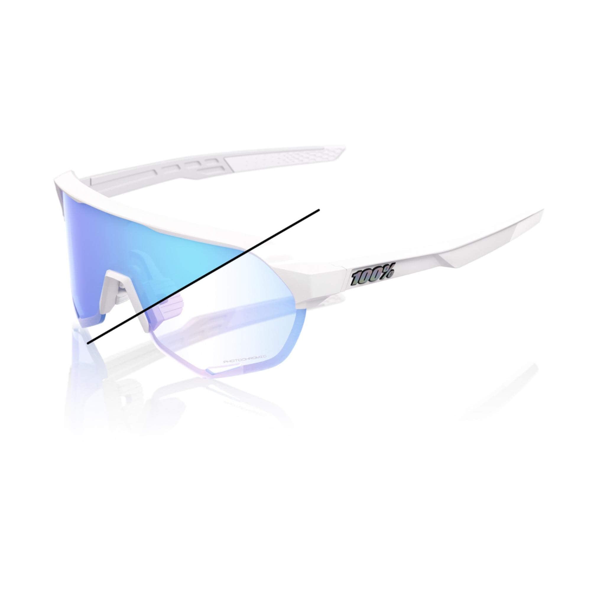 100% S2 Bastille LE Glasses Pearl White Glitter/Blue Mirror Photochromic Lens FREE 1 YEAR Returns, FREE UK Delivery | ThrottleChimp