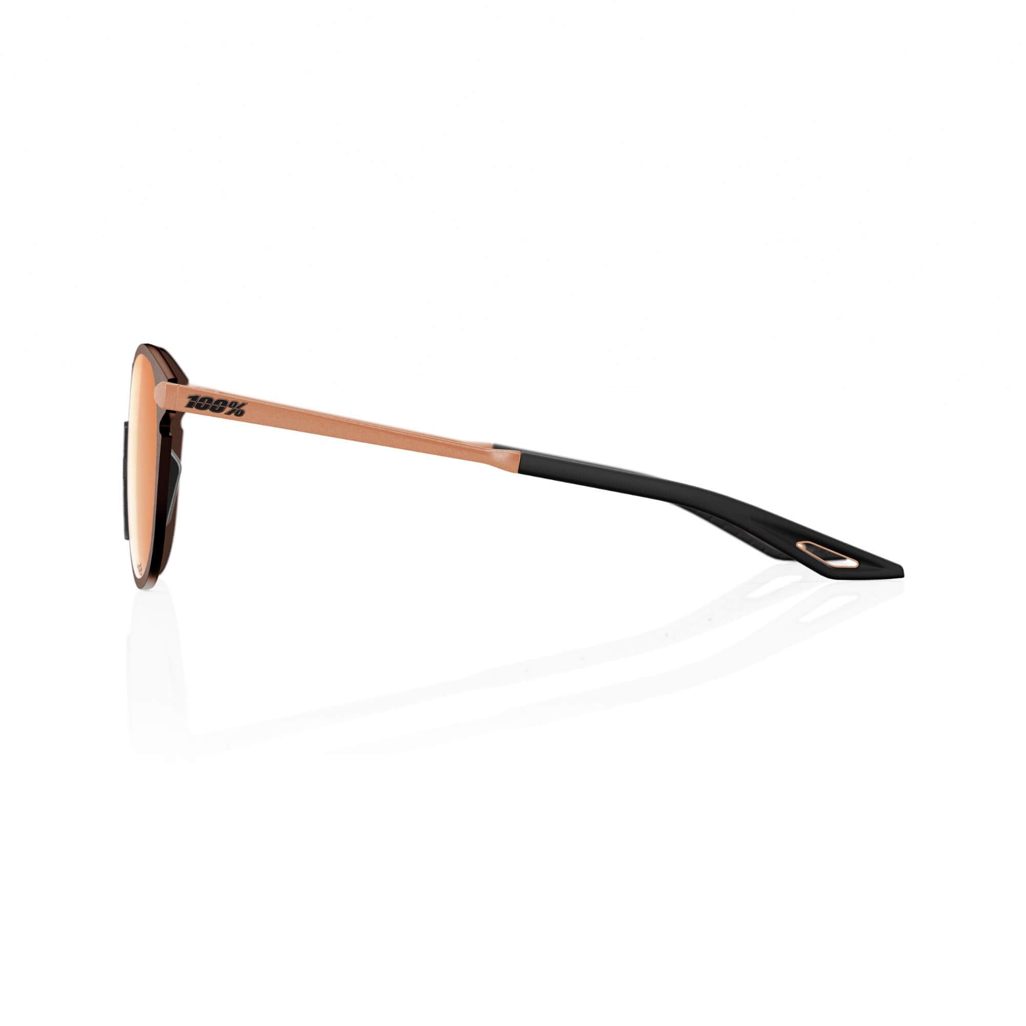 100% Legere Round Glasses Matt Copper Chromium / HiPER Copper Mirror Lens FREE 1 YEAR Returns, FREE UK Delivery | ThrottleChimp