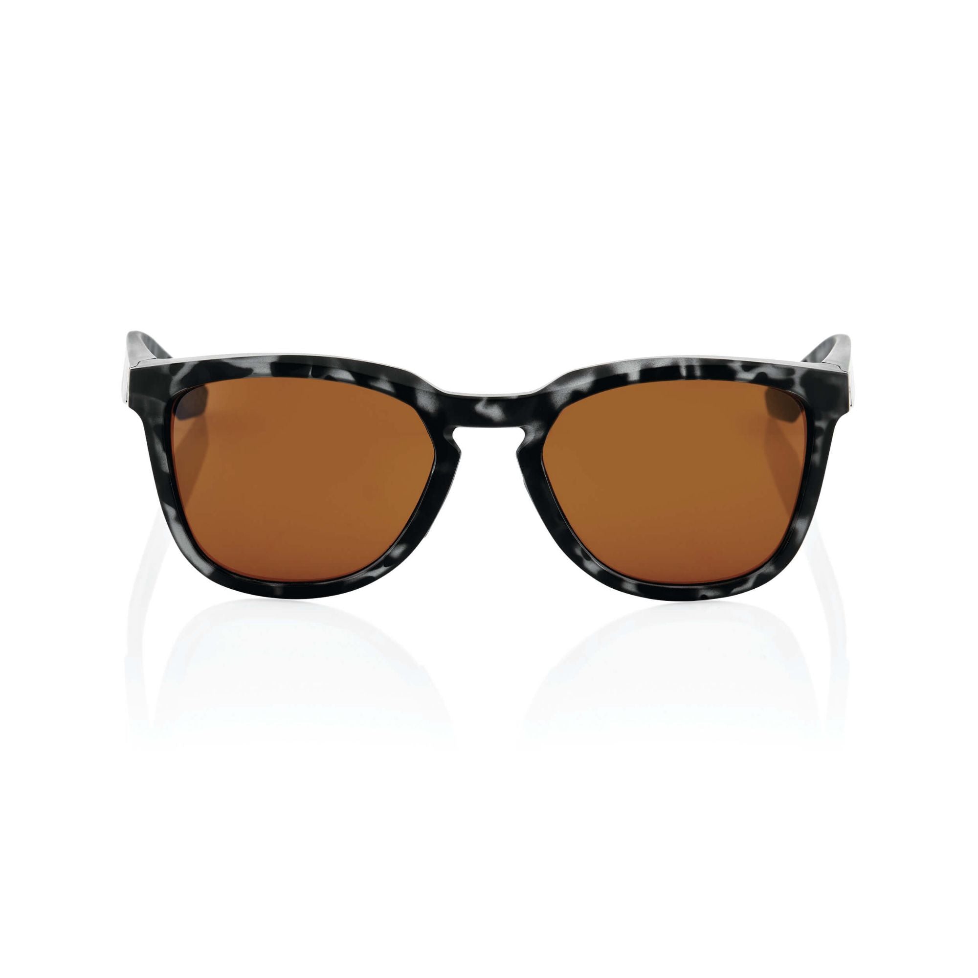 100% Hudson Glasses Matt Black Havana / Bronze Lens FREE 1 YEAR Returns, FREE UK Delivery | ThrottleChimp