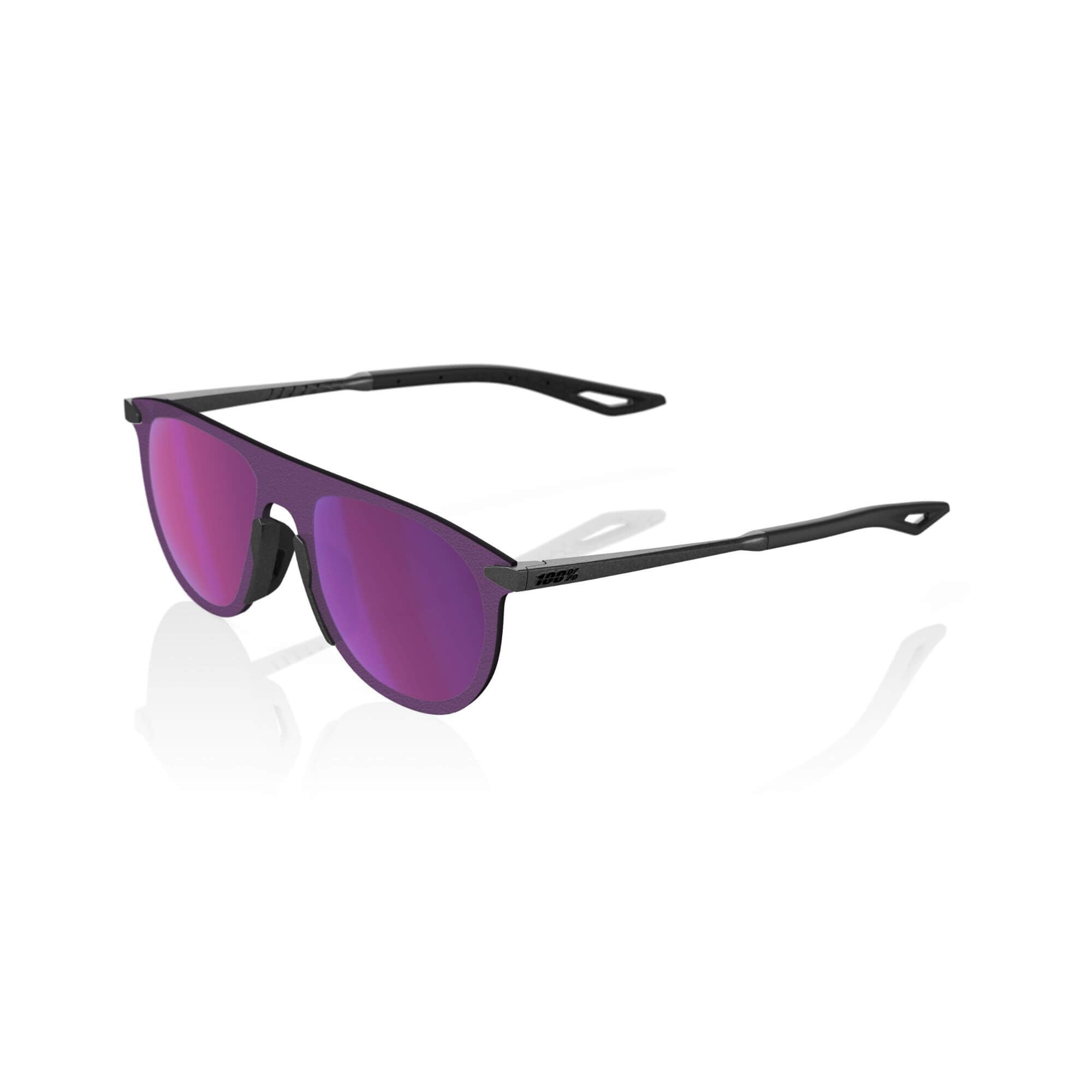 100% Legere Coil Glasses Matt Gunmetal / Purple Multilayer Mirror Lens FREE 1 YEAR Returns, FREE UK Delivery | ThrottleChimp