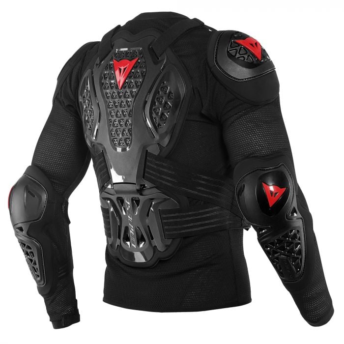 Dainese MX 2 Safety Jacket Body Armour Black (Image 2) - ThrottleChimp