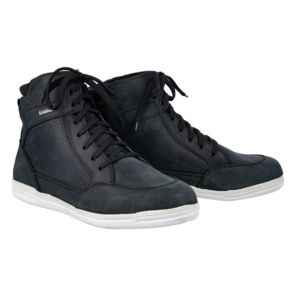 Oxford Kickback Air Boots Black - ThrottleChimp