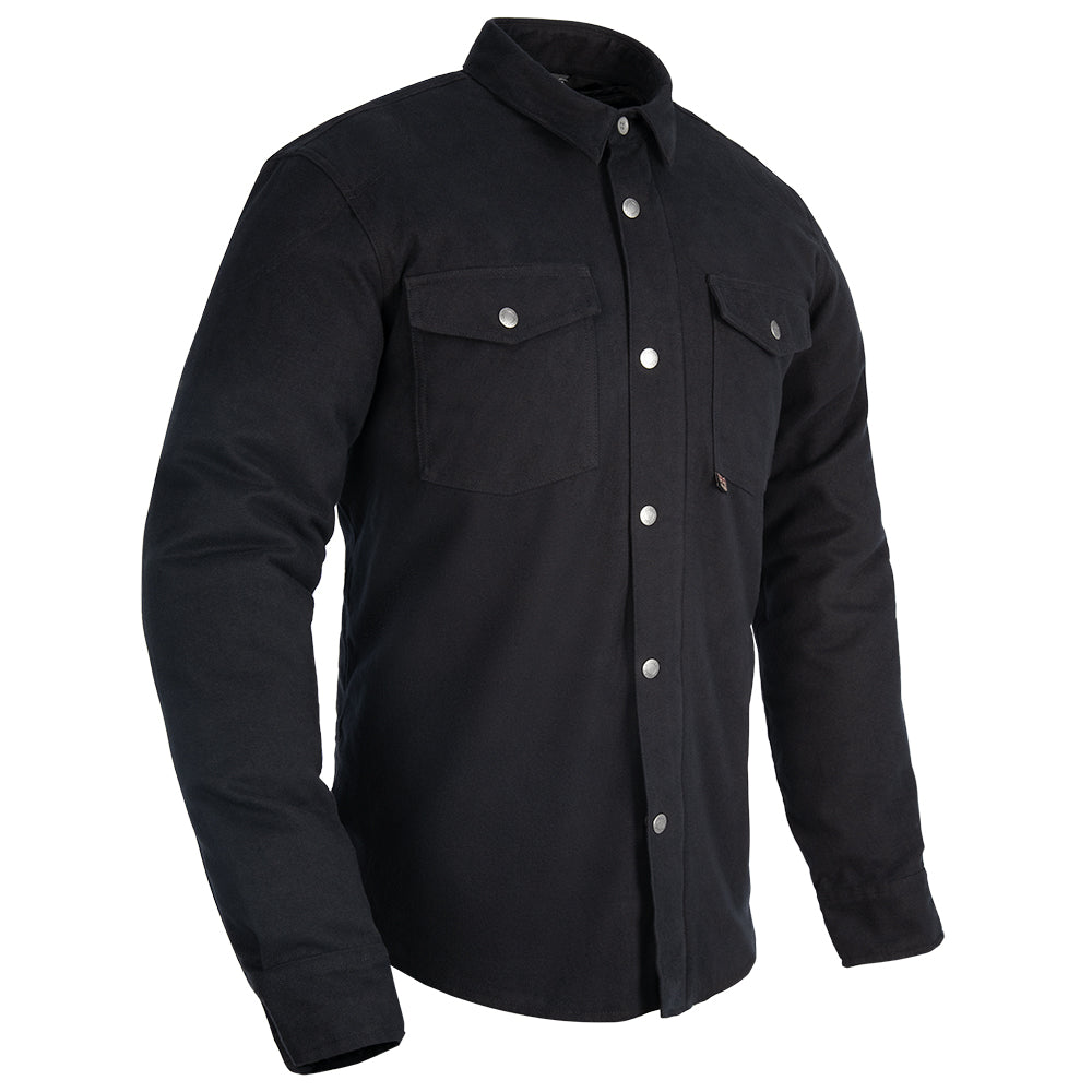 Oxford Kickback 2.0 Shirt Black - ThrottleChimp