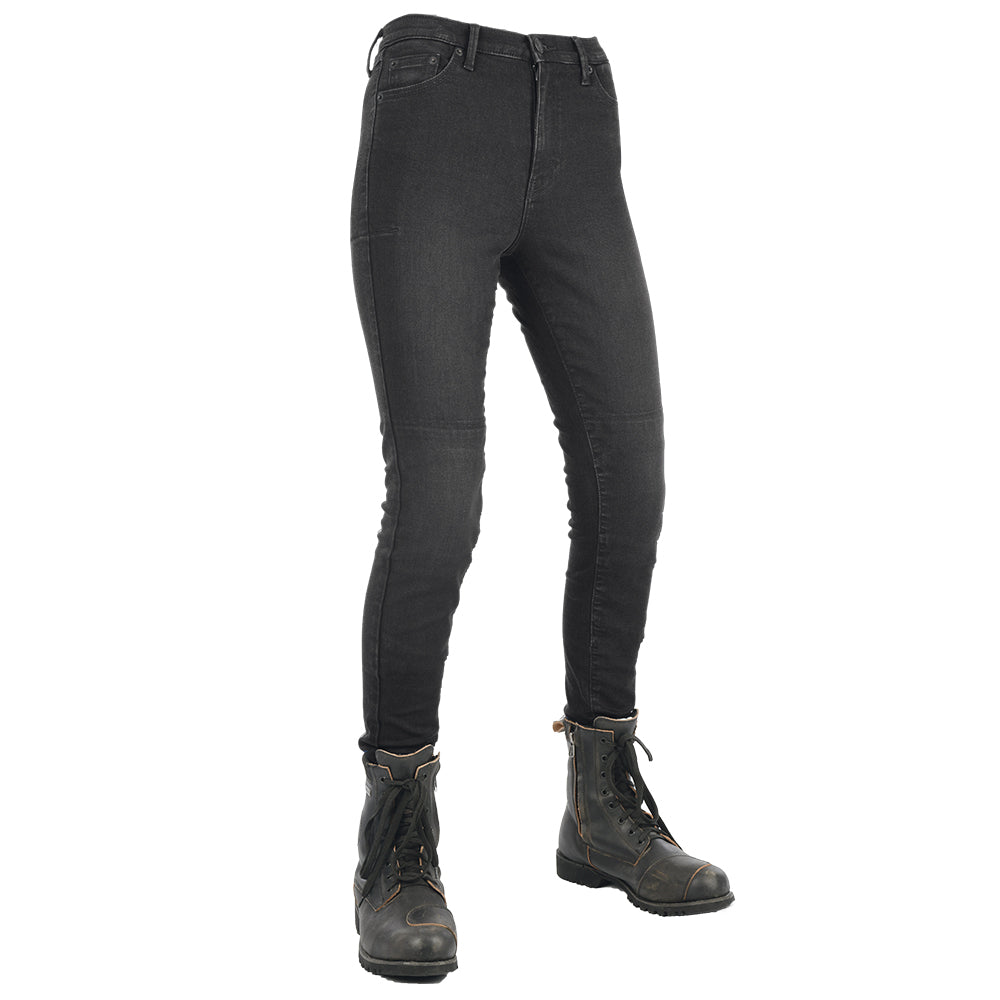 Oxford Original Approved Ladies Jegging Black - ThrottleChimp