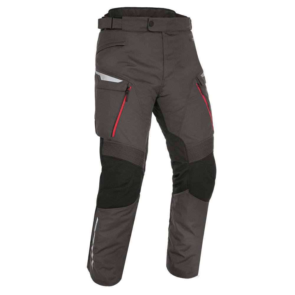 Oxford Montreal 4.0 Dry2Dry Textile Trouser Black / Grey / Red - ThrottleChimp