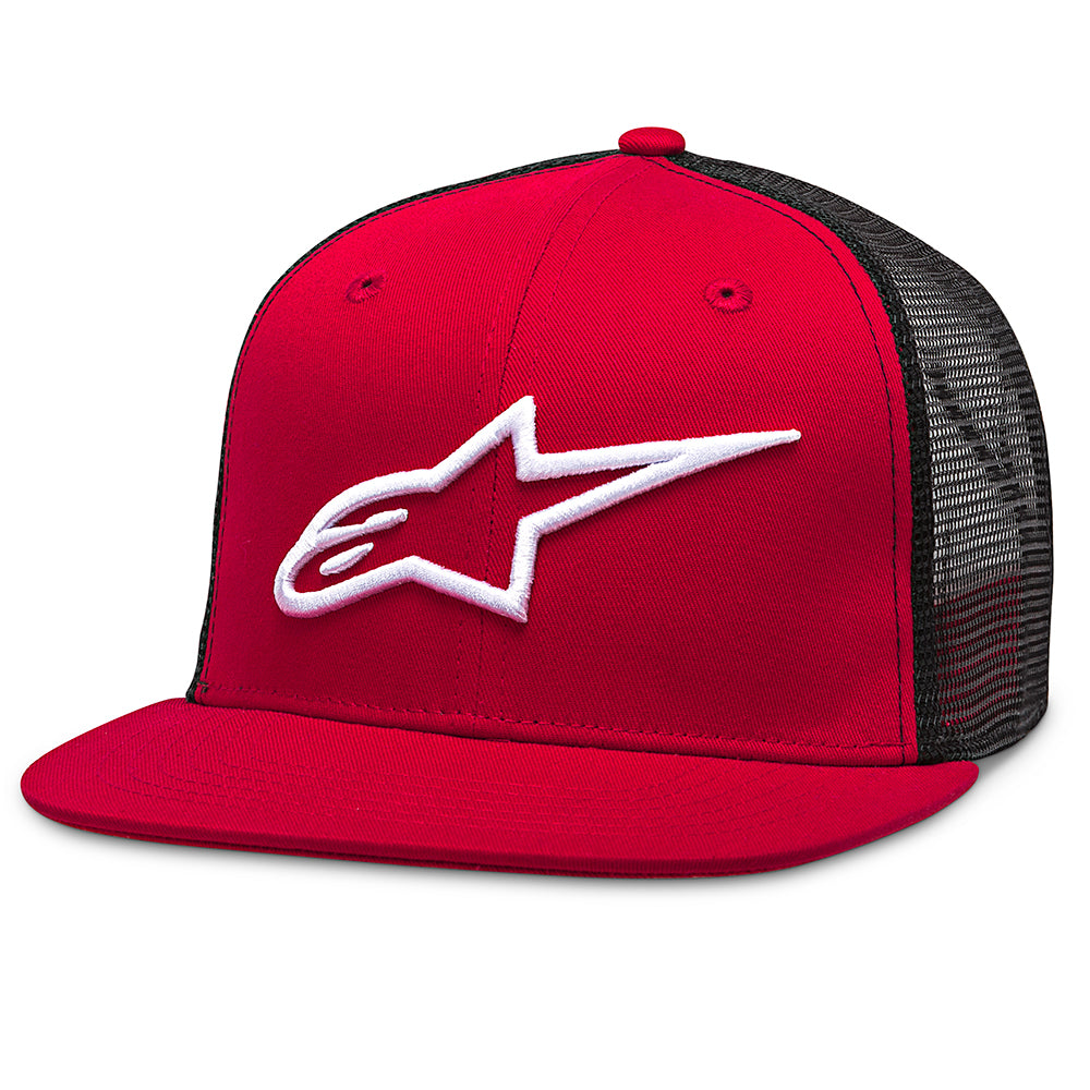 Alpinestars Corp Snapback Cap Red / Black - ThrottleChimp