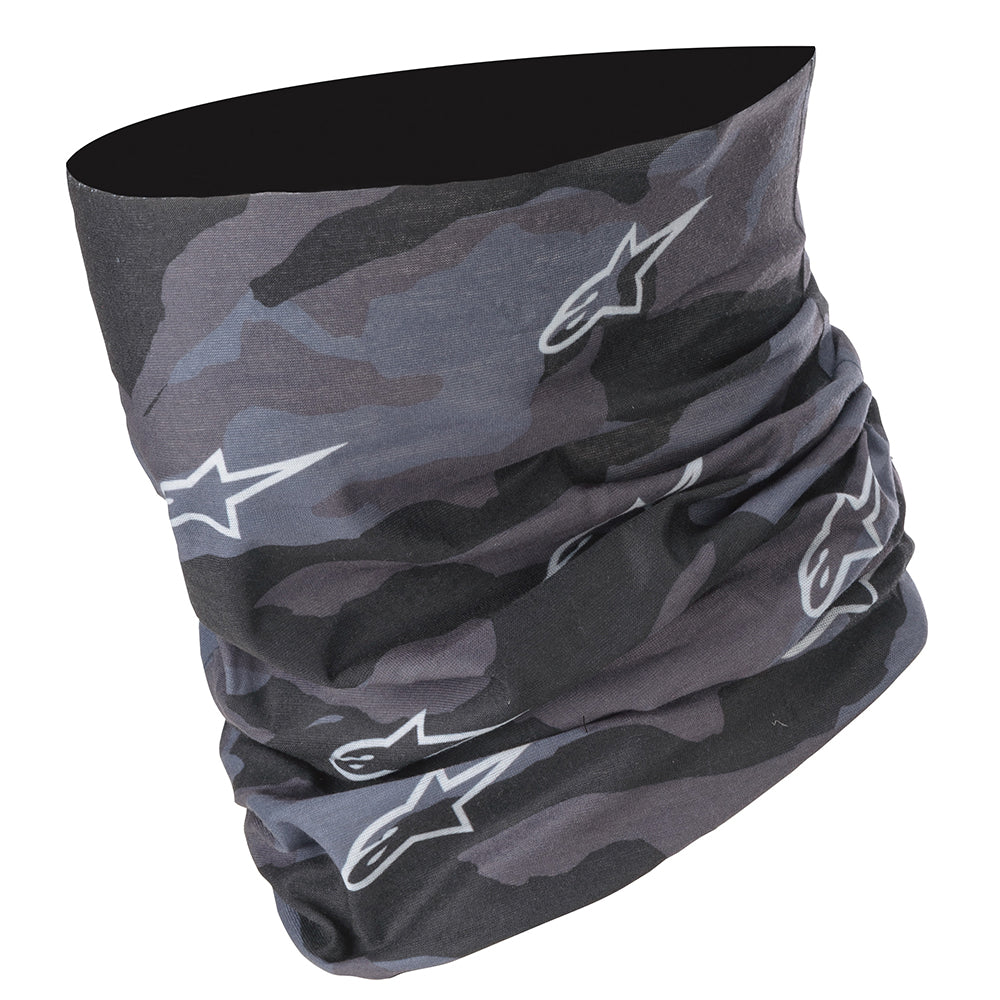 Alpinestars Tactical Neck Tube Black / Tar Grey - ThrottleChimp