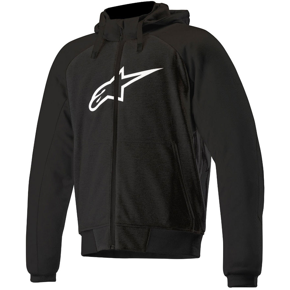 Alpinestars Chrome Sports Hoodie Black - ThrottleChimp