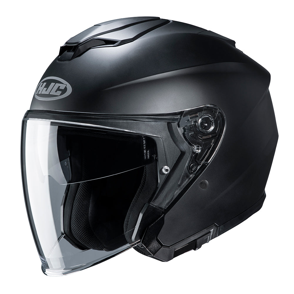 HJC I30 Open Face Helmet Matt Black - ThrottleChimp