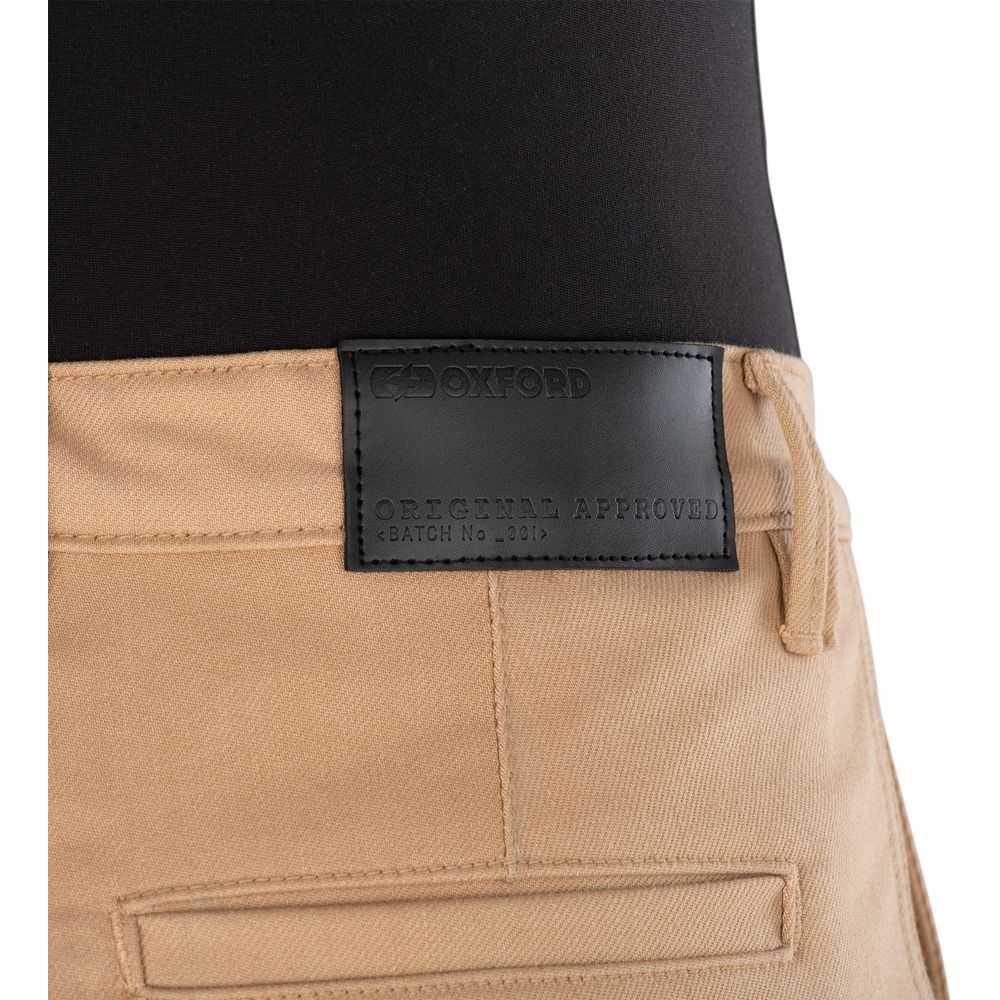 Oxford Original Approved AA Chinos Sand (Image 7) - ThrottleChimp