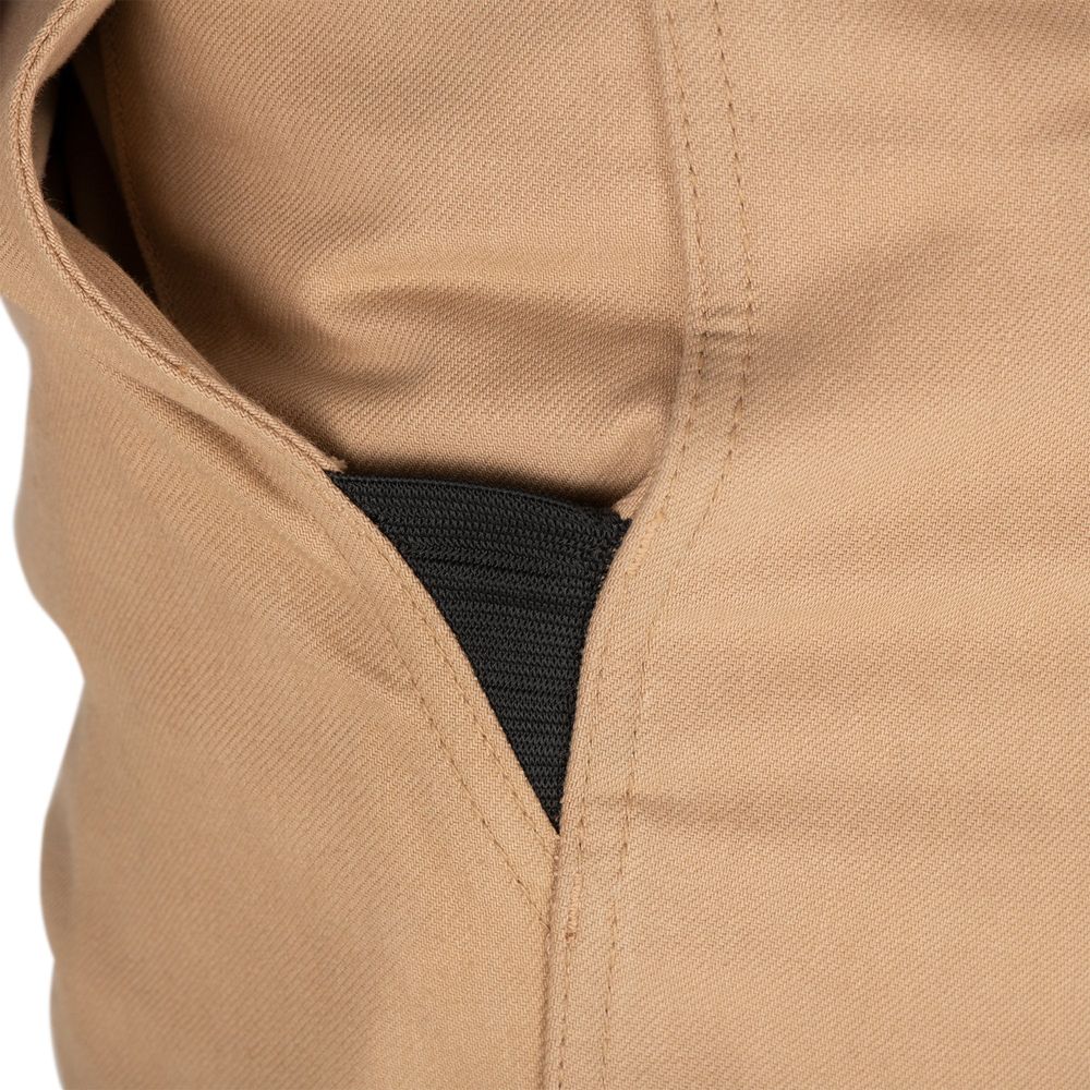 Oxford Original Approved AA Chinos Sand (Image 3) - ThrottleChimp