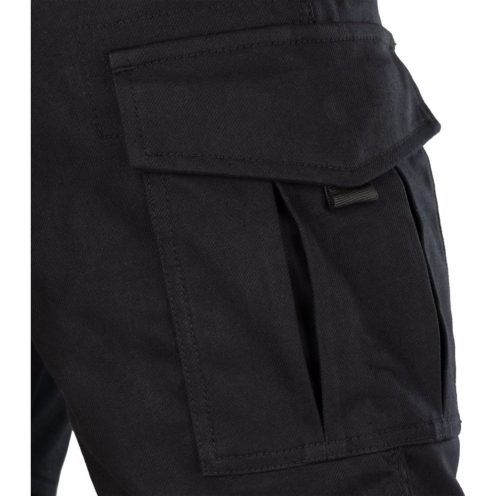 Oxford Original Approved AA Cargo Trouser Black (Image 13) - ThrottleChimp