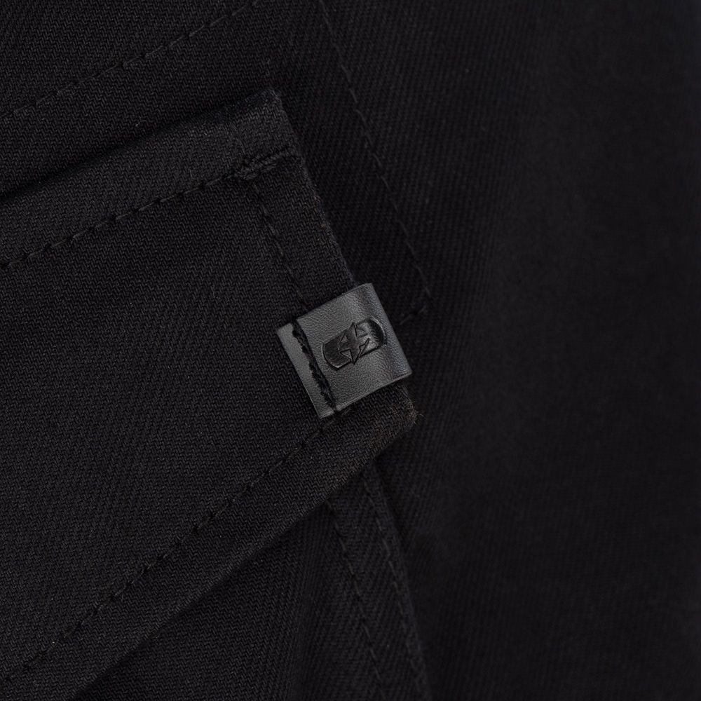 Oxford Original Approved AA Cargo Trouser Black (Image 7) - ThrottleChimp