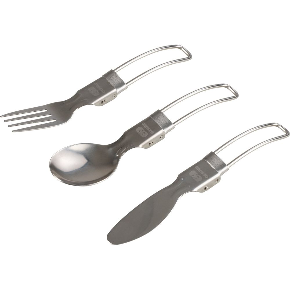 Oxford Camping Cutlery Silver (Image 6) - ThrottleChimp