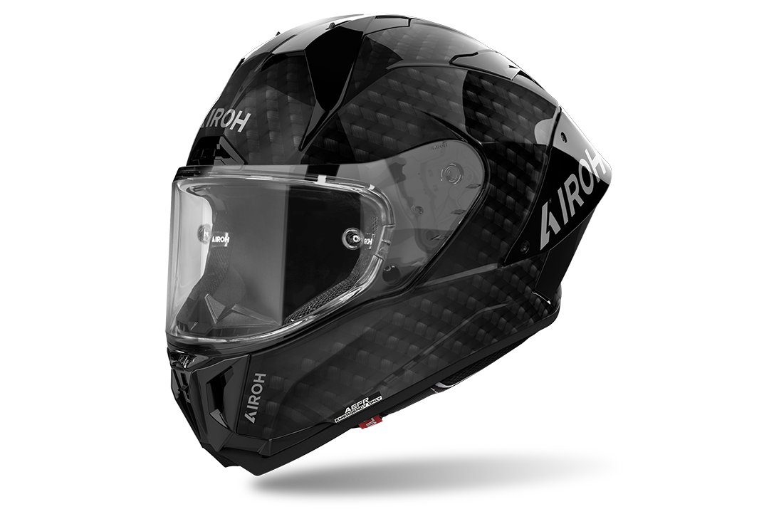 Airoh GP-800 FIM Full Face Helmet Gloss Carbon FREE 1 YEAR Returns, FREE UK Delivery | ThrottleChimp