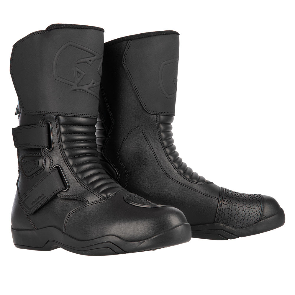 Oxford Delta Boots Black - ThrottleChimp