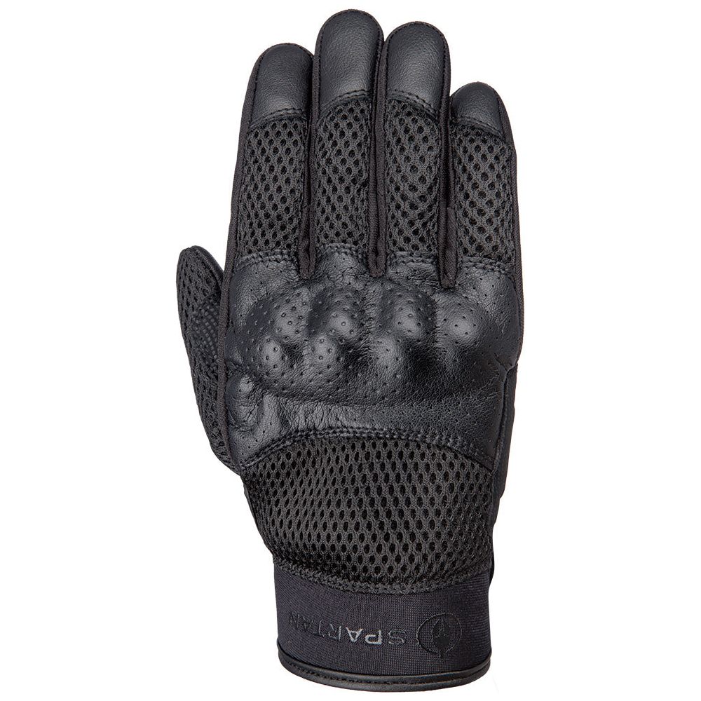 Spartan Air Mesh Gloves Black FREE 1 YEAR Returns, FREE UK Delivery | ThrottleChimp