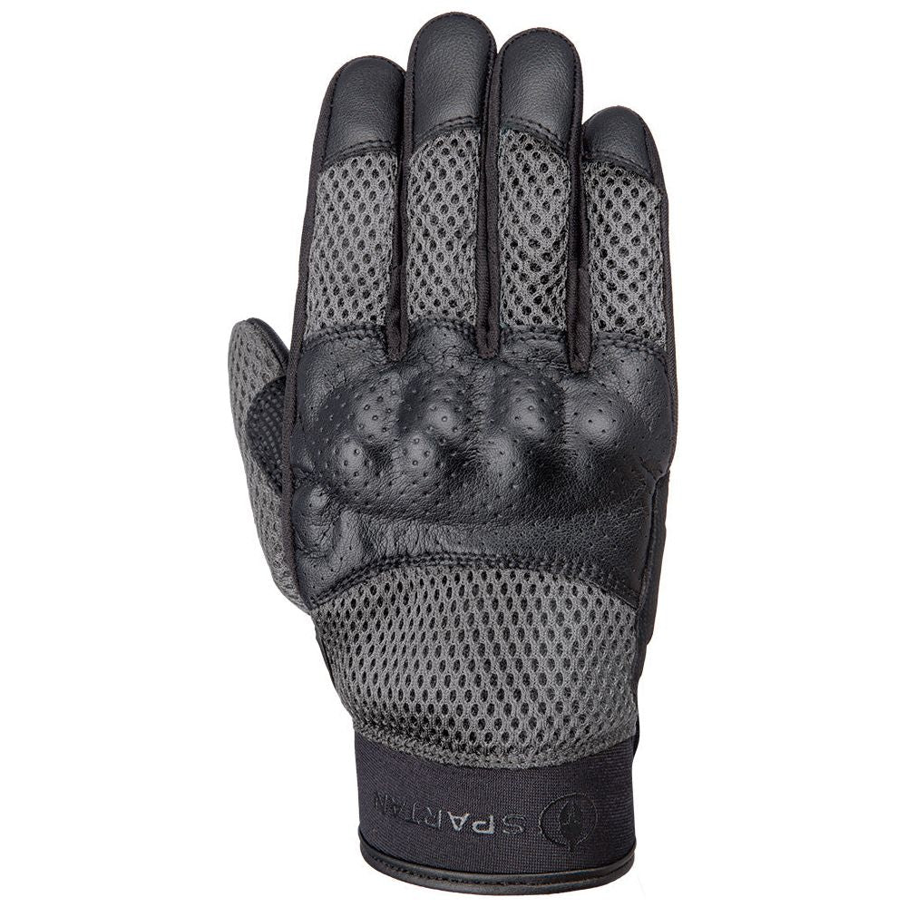 Spartan Air Mesh Gloves Black / Grey - ThrottleChimp