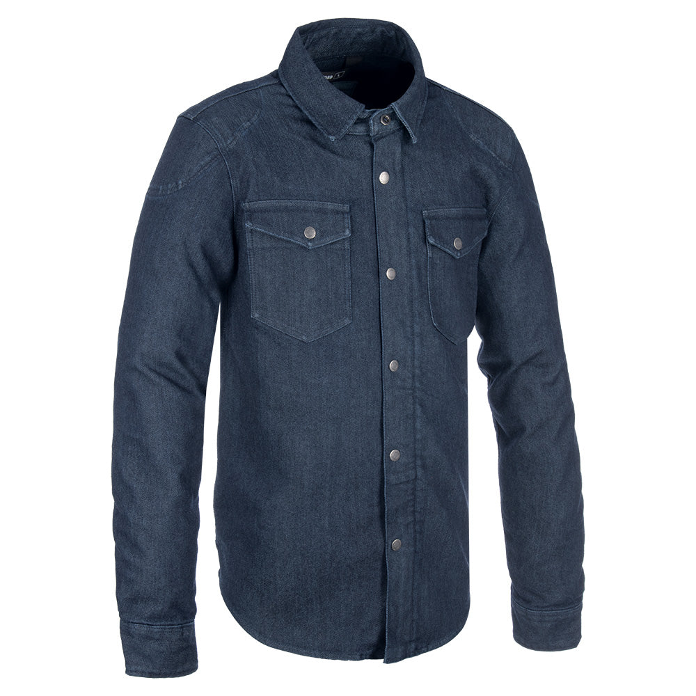 Oxford Original Approved AA Shirt Indigo - ThrottleChimp