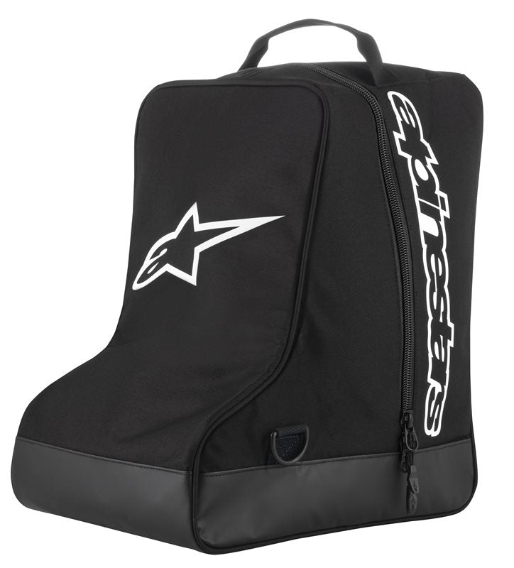 Alpinestars Boots Bag Black / White FREE 1 YEAR Returns, FREE UK Delivery | ThrottleChimp