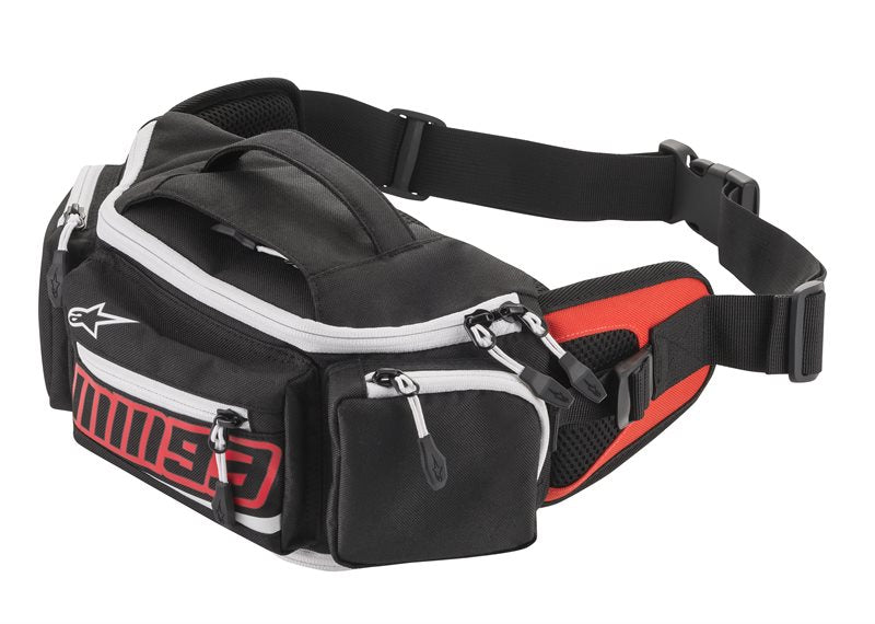 Alpinestars MM93 Waist Bag Black / Red FREE 1 YEAR Returns, FREE UK Delivery | ThrottleChimp