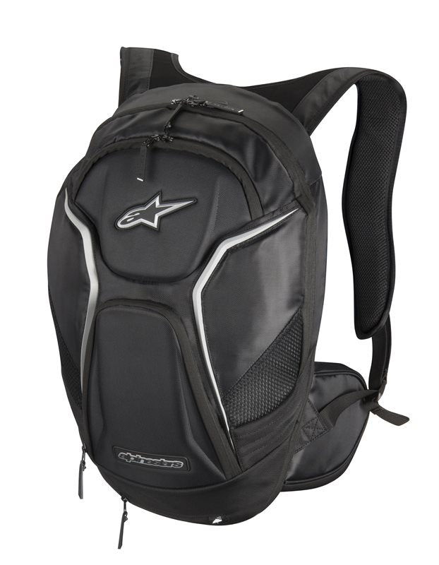 Alpinestars Tech Aero Back Pack Black / White FREE 1 YEAR Returns, FREE UK Delivery | ThrottleChimp