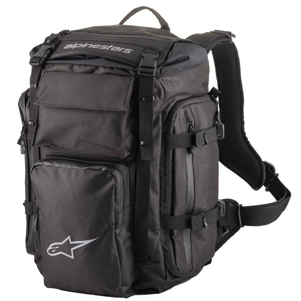 Alpinestars Rover Overland Adventure Touring Backpack Black - 39 Litres - ThrottleChimp