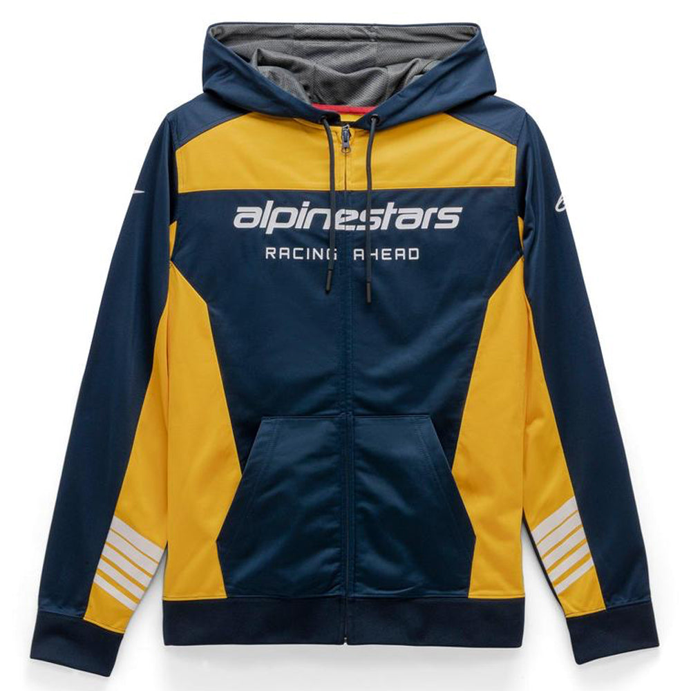 Alpinestars Sessions 2 Fleece Navy / Gold - ThrottleChimp