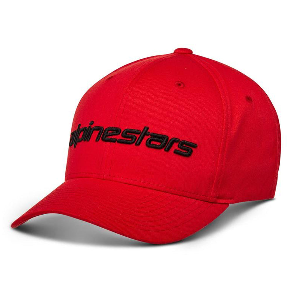 Alpinestars Linear Cap Red / Black - ThrottleChimp