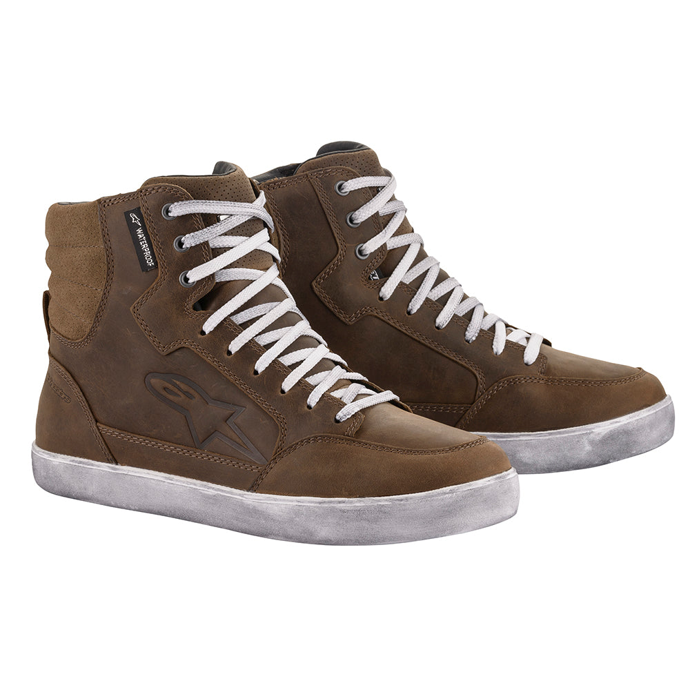 Alpinestars Stella J-6 Waterproof Ladies Boots Brown - ThrottleChimp