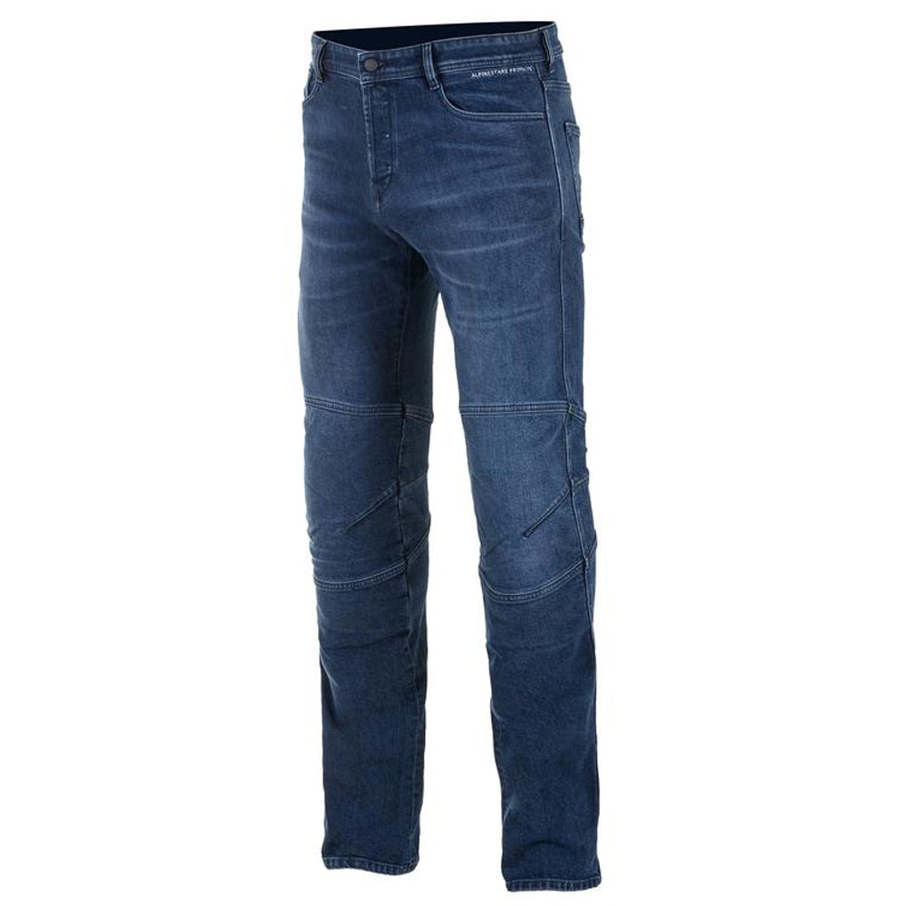 Alpinestars Copper V2 Denim Jeans Dark Blue - ThrottleChimp