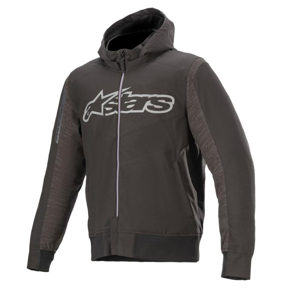 Alpinestars Rhod Windstopper Hoodie Melange / Black - ThrottleChimp