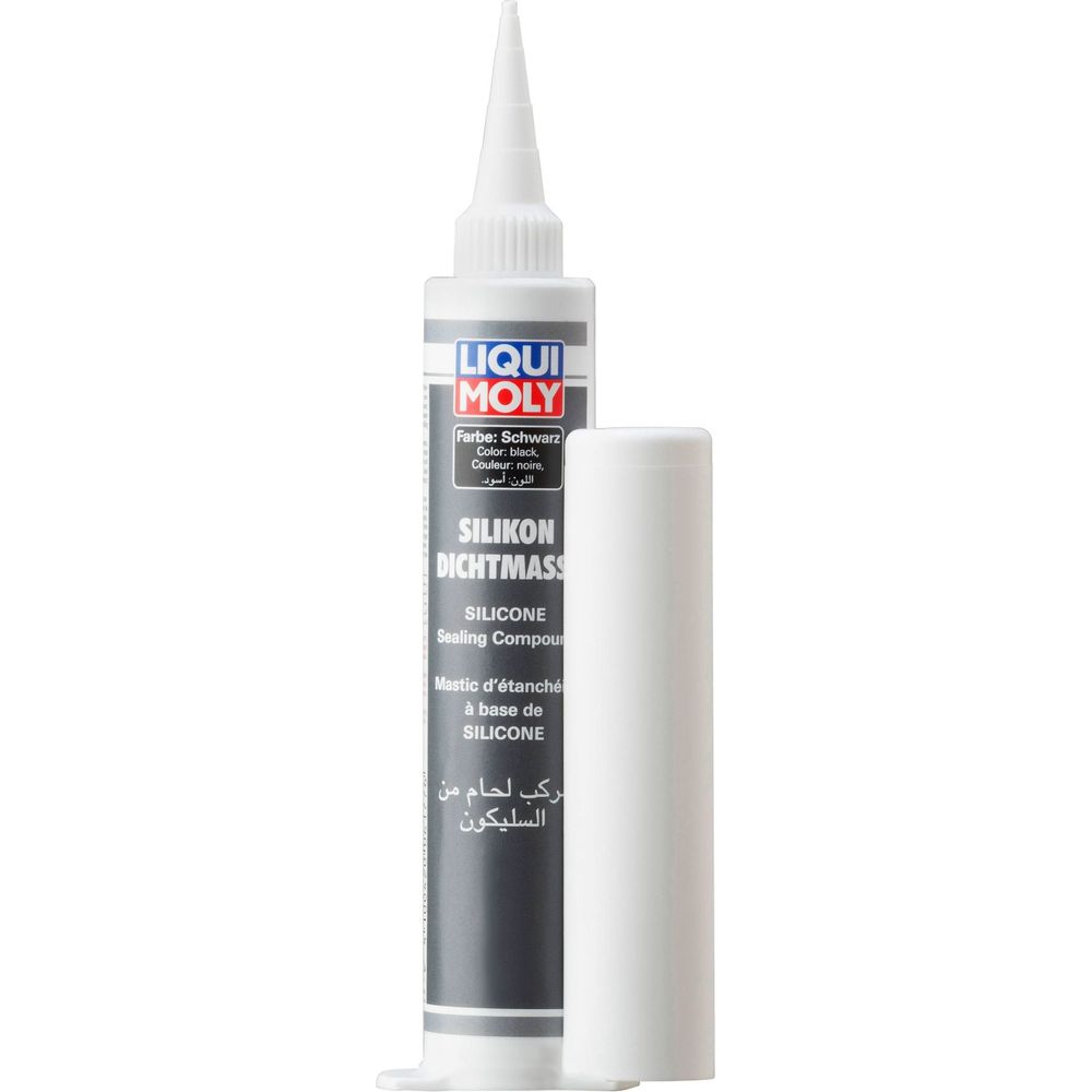 Liqui Moly Silicone Sealing Compound Black 6177 - ThrottleChimp