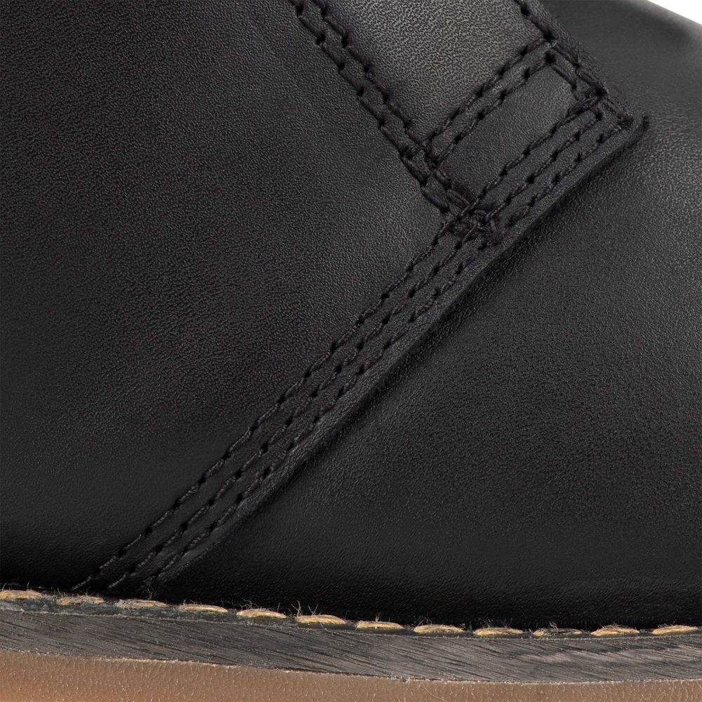 Oxford Chukka Boots Black (Image 7) - ThrottleChimp