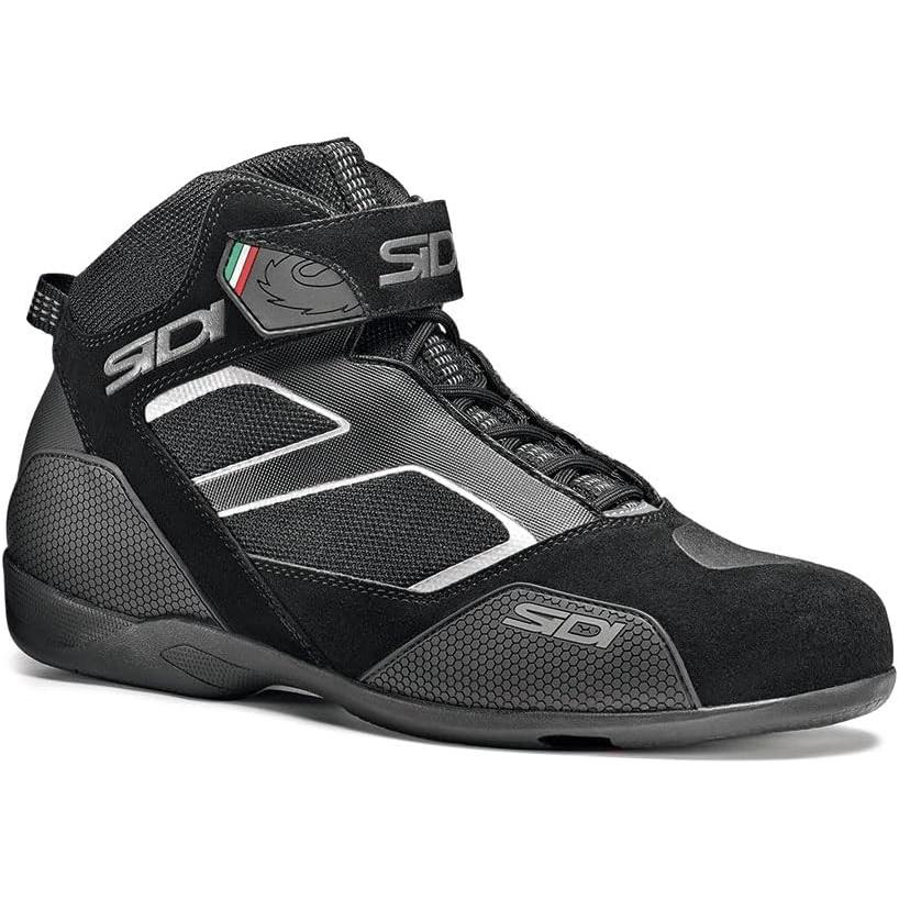 Sidi Meta Short Boots Black (Image 2) - ThrottleChimp