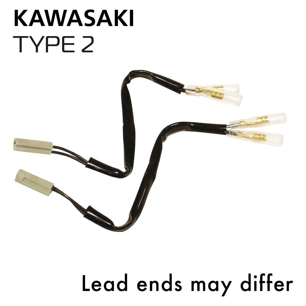 Oxford Type 2 Indicator Lead For Kawasaki - Pack Of 2 - ThrottleChimp