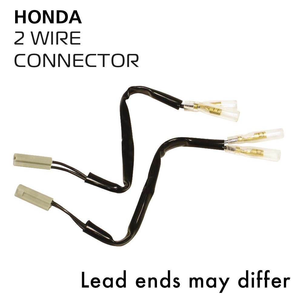 Oxford 2 Wire Connector Indicator Lead For Honda - Pack Of 2 - ThrottleChimp