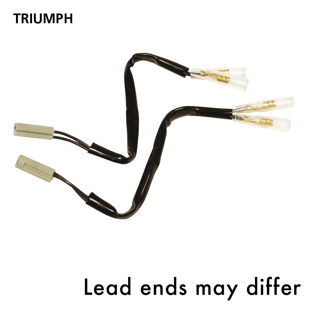 Oxford Indicator Lead For Triumph - Pack Of 2 FREE 1 YEAR Returns, FREE UK Delivery | ThrottleChimp