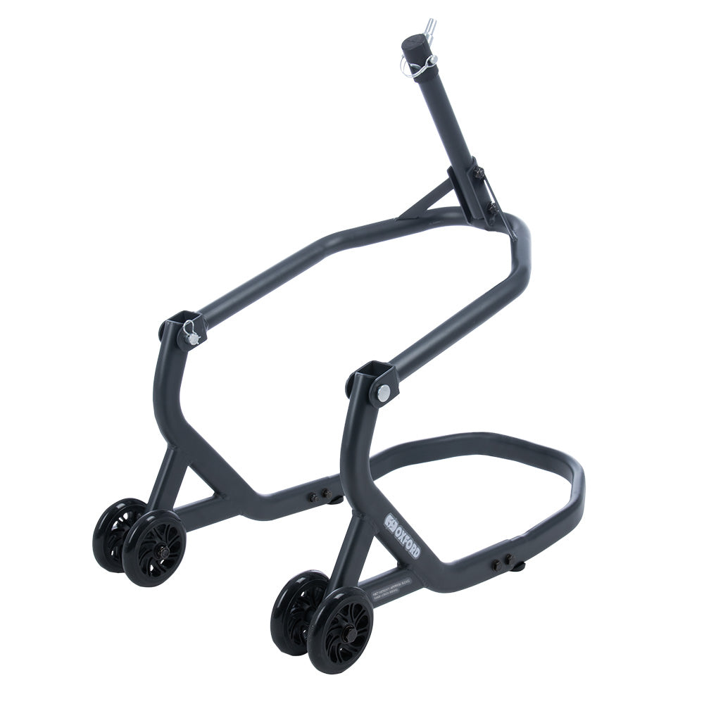 Oxford ZERO-G Headstock Paddock Stand Grey - ThrottleChimp