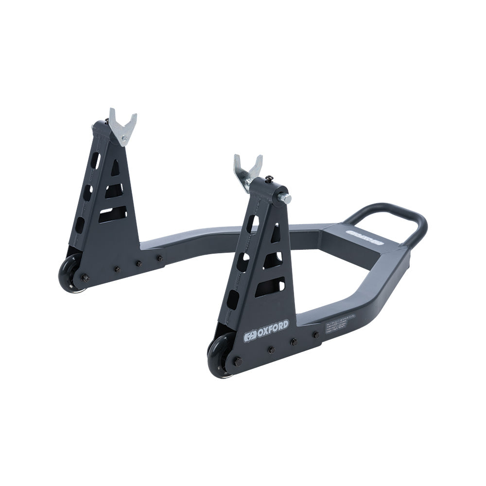 Oxford Zero-G Lite Rear Paddock Stand Black - ThrottleChimp