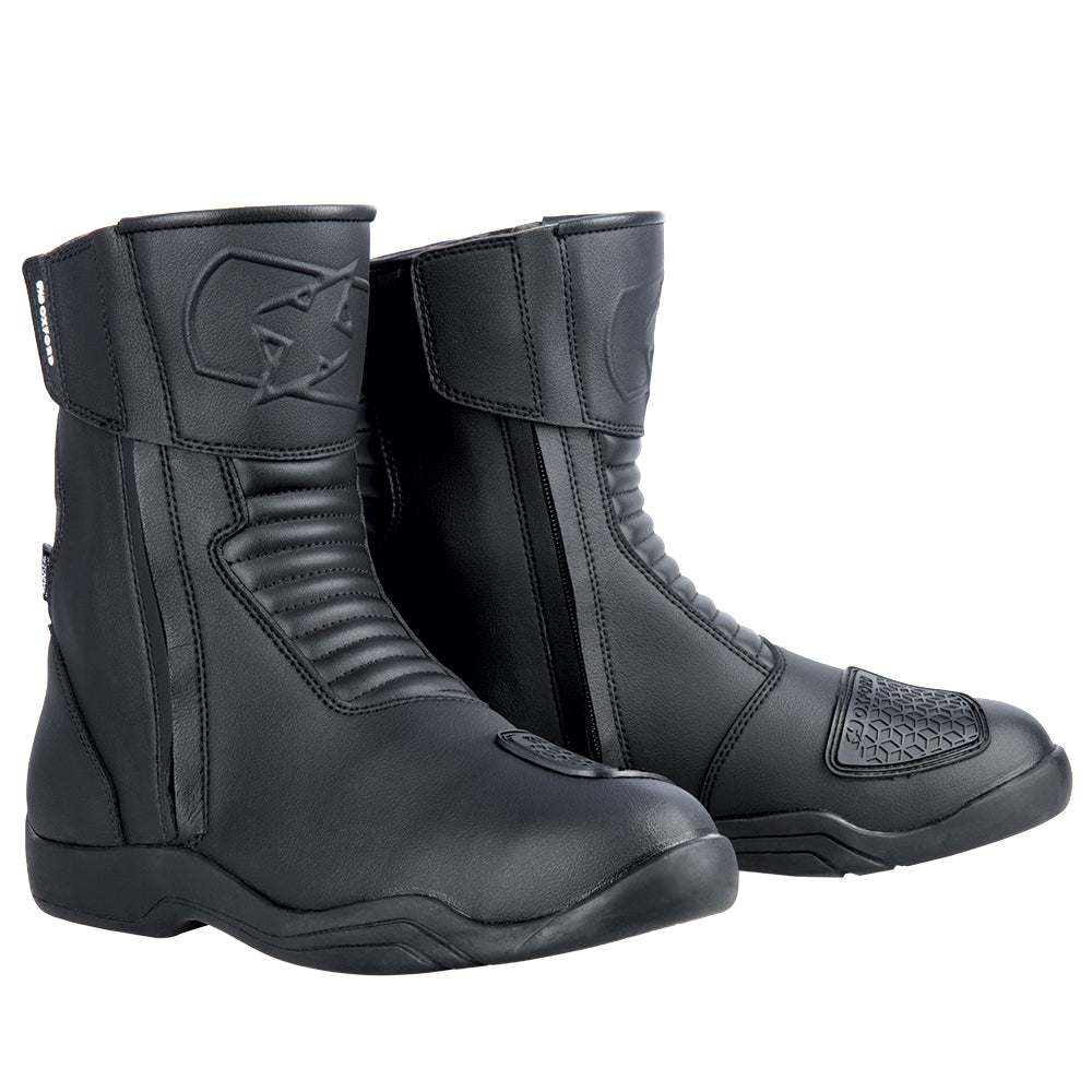 Oxford Warrior 2.0 Touring Boots Black - ThrottleChimp