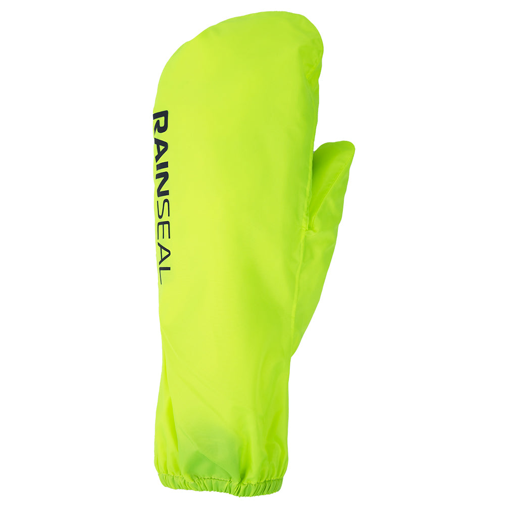 Oxford Rainseal Over Gloves Black / Fluo Yellow - ThrottleChimp