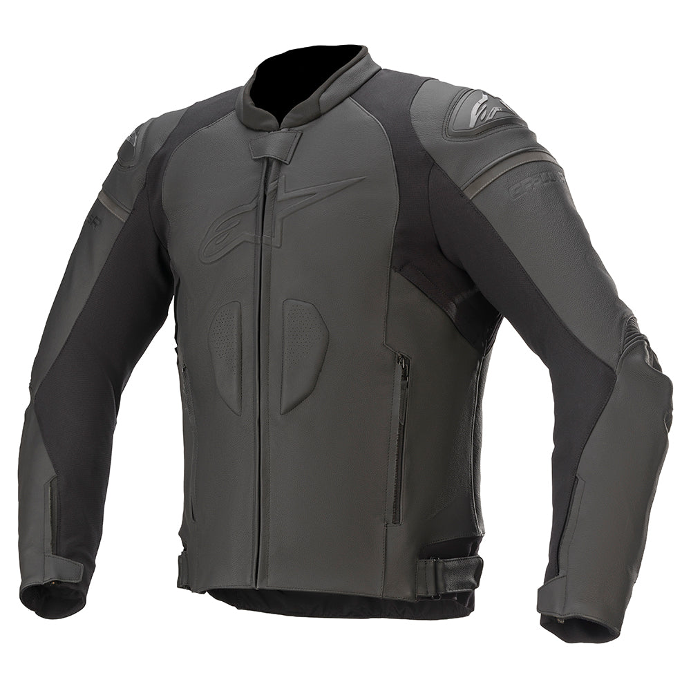 Alpinestars GP Plus R V3 Leather Jacket Black / Black - ThrottleChimp