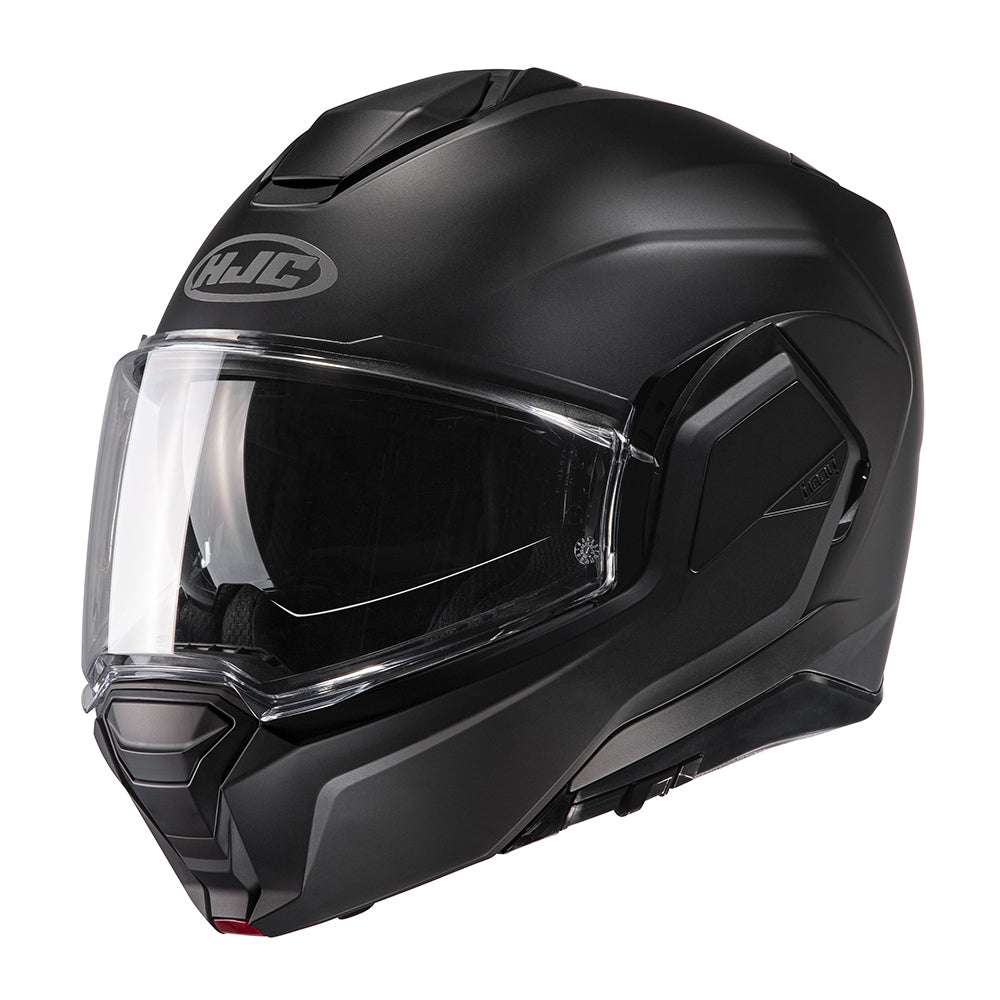 HJC I100 Flip-Up Helmet Matt Black FREE 1 YEAR Returns, FREE UK Delivery | ThrottleChimp