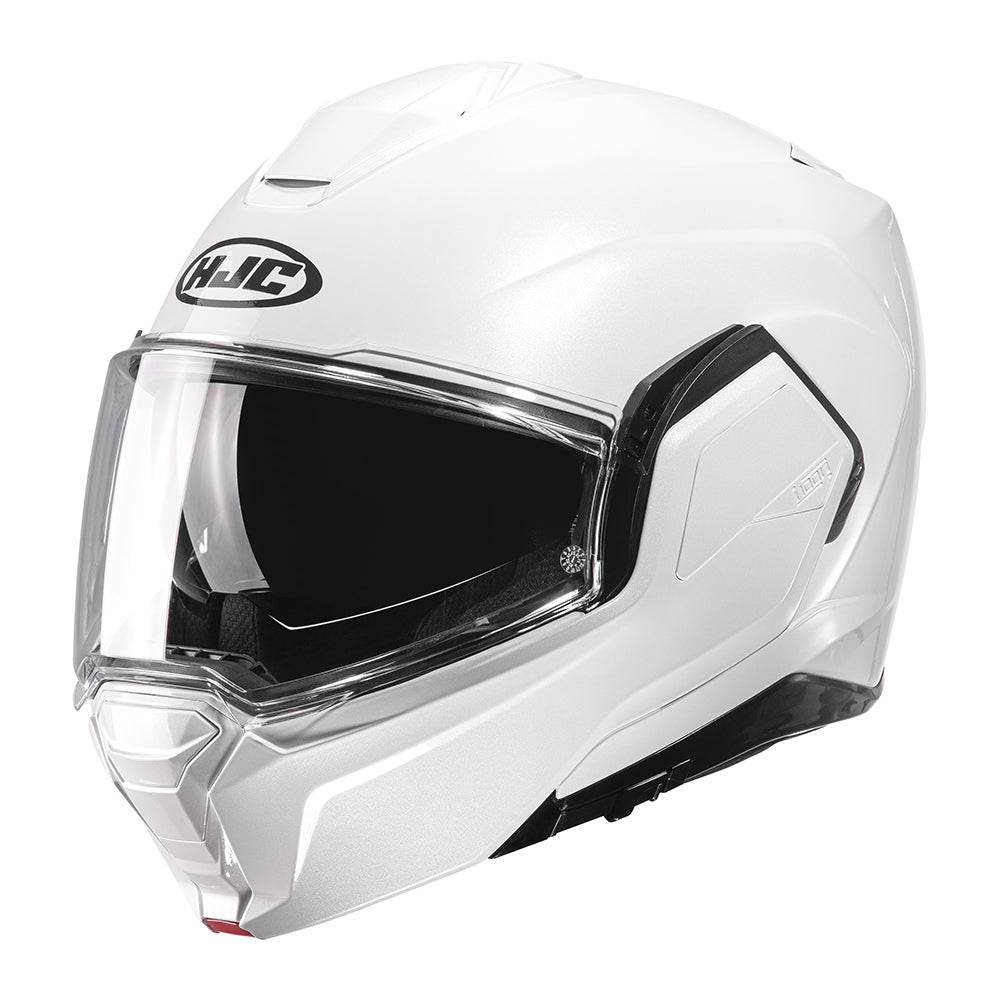 HJC I100 Flip-Up Helmet White FREE 1 YEAR Returns, FREE UK Delivery | ThrottleChimp