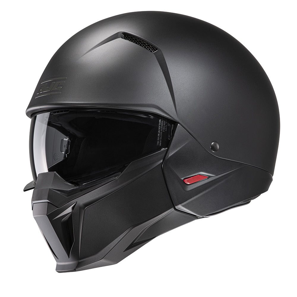 HJC I20 Open Face Helmet Matt Black FREE 1 YEAR Returns, FREE UK Delivery | ThrottleChimp