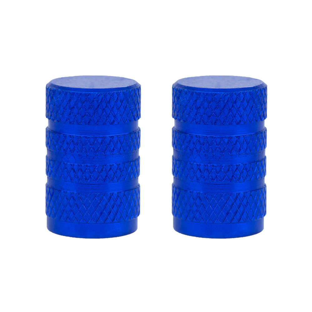 Oxford Valve Caps Blue - ThrottleChimp