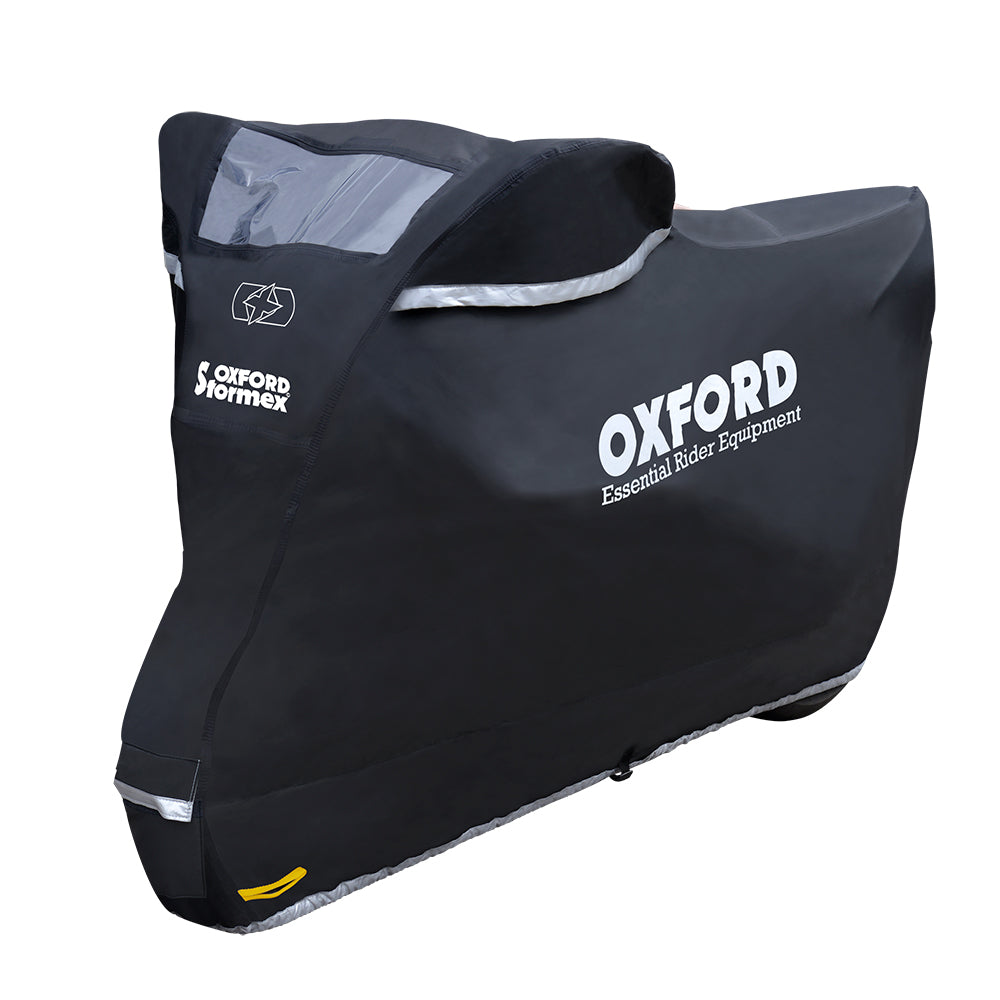 Oxford Stormex Cover Black - ThrottleChimp