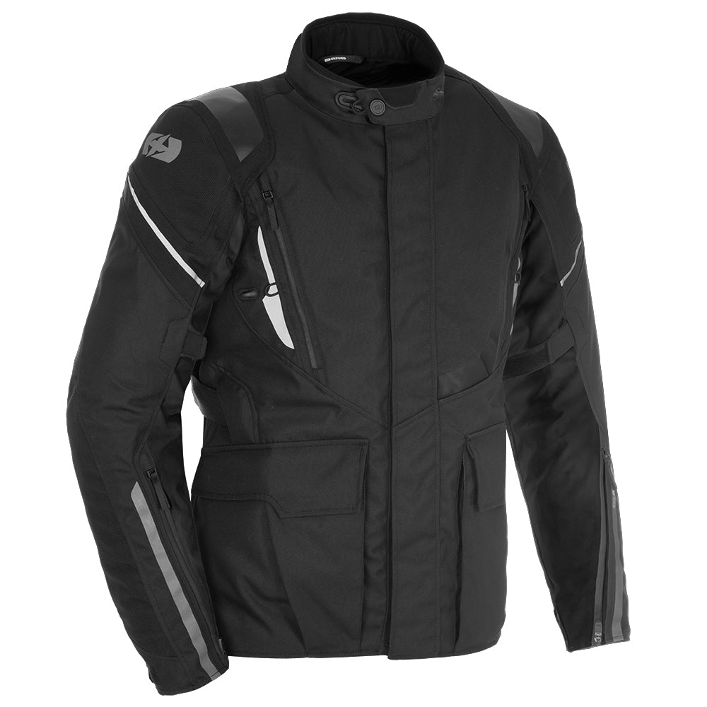 Oxford Montreal 4.0 Dry2Dry Textile Jacket Stealth Black - ThrottleChimp